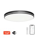 Immax NEO LITE 07148-B40 LED-Deckenleuchte Areas 1x24W | 1680lm | 2700-6500K - Dimmable, Fernbedienung, WiFi, schwarz