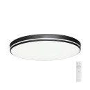 Immax NEO LITE 07148-B40 LED-Deckenleuchte Areas 1x24W | 1680lm | 2700-6500K - Dimmable, Fernbedienung, WiFi, schwarz