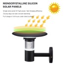 Immax 07907L LED solar LITE BUBBLES | 2W integrierte LED-Quelle | 2700K - 6500K