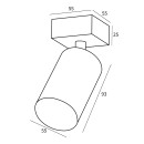 Immax NEO  07260W LED Spot-Deckenleuchte PUNTO | 6W integrierte LED-Quelle