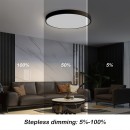 Immax NEO LITE 07249L LED Deckenleuchte SEMPLICI  | 48W integrierte LED-Quelle | 3469lm