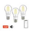 Immax 07713C LED Smart Lampe Smart 1x7W | E27 | 806lm | 2700-6500K - 3er-Set, dimmbar, WLAN, Tuya