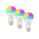 Immax 07733C Smart LED Lampe Smart 1x11W | E27 | 1055lm | 2700-6500K | RGB - 3er-Set, dimmbar, WLAN, Tuya, weiß
