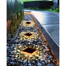 Immax NEO 07911L LED solar Erdspießleuchte SQUARE | 1W integrierte LED-Quelle | 401lm | RGBK