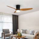 Immax 07142-B LED-Deckenventilator Vento 1x18W | 1500lm | 3000-4000-6000K - schwarz, braun