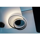 Immax NEO 07140-B70 LED Deckenleuchte Round 1x44w | 2420lm | 2700-6500k - Dimmable, Fernbedienung, ZigBee 30, schwarz