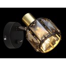 Globo 54357-1B Wandleuchte Indiana 1x40W | E14 - schwarz, gold