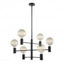 Italux MDM3339/6 BK Veva | 40W E27