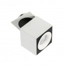 Italux SL7562/28W 3000K WH+BL Sevilla Square Recessed | 28W integrierte LED-Quelle | 2350lm | 3000K