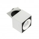 Italux SL7562/28W 3000K WH+BL Sevilla Square Recessed | 28W integrierte LED-Quelle | 2350lm | 3000K