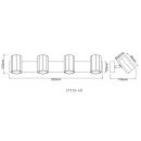 Globo JAMES 57918-4B Spot-Deckenleuchte GU10