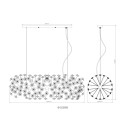 Globo KATRINA 64135H4 LED Pendelleuchte G9 | 350lm | 3000K