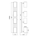 Globo KAYDEN 57909-4 Spot-Deckenleuchte GU10