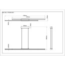 Globo KIRINA 67342-24H LED Pendelleuchte | 24W LED | 1800lm | 3000K