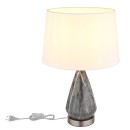 Globo 24147W Tischlampe KISA E27