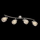 Globo 54356-4 Decken- und Spotleuchte Kris 4x40W | E14