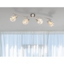 Globo 54356-4 Decken- und Spotleuchte Kris 4x40W | E14