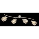 Globo 54356-4 Decken- und Spotleuchte Kris 4x40W | E14