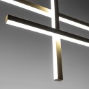 Zuma Line 003064-026640 LED Pendelleuchte EDGE integrierte LED-Quelle