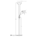 Globo 59020B LED Stehlampe LEONAS | 20W integrierte LED-Quelle | 1690lm | 3000K