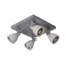 Lucide 05910/19/36 LED Deckenleuchte 4x5W Concri | GU10 | 3000K