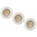 Lucide 11001/15/31 LED Deckenleuchte Focus 3x5W | GU10 | 3000K