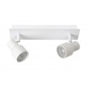 Lucide 17948/10/31 LED Decken- und Spotleuchte Sirene 2x5W | GU10 | 3000K | IP44