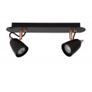 Lucide 26956/10/17 LED Decken- und Spotleuchte Ride 2x5W | GU10 | 3000K