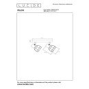 Lucide L009290230 Spot-Deckenleuchte FILOX E14