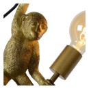 Lucide 10202/01/30 EXTRAVAGANZA CHIMP dekorative Wandlampe 1xE27 - schwarz, gold