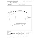 Lucide L272500631 LED Außenwandleuchte VERTIGO | 6W integrierte LED-Quelle | 258lm | 2700K