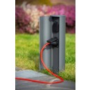 Lucide 27849/12/29 Gartenleuchte Powerpoint Typ F IP44 - Anthrazit
