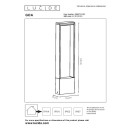 Lucide 28857/61/30 LED Sockelleuchte Goa 1x6,5W | 3000K | IP54