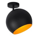 Lucide 45150/01/30 BINK Deckenleuchte D245mm | 1xE27 - schwarz