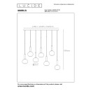 Lucide L454020730 Pendelleuchte MARIUS E27