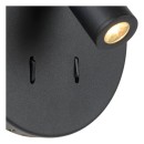 Lucide 79201/09/30 LED Wandleuchte Bentjer 1x6W + 1x3W | 3000K - mit Schalter