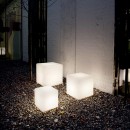Ideal Lux Außenleuchte Luna D30 PT1 1x60W E27 - weiß
