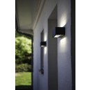 Lutec 5189101118 LED Außenwandleuchte Gemini 1x20W | 4000K | IP54 - leuchtet nach oben/unten