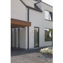 Lutec 5193801118 LED rotierende Außenwandleuchte Cuba 1x23W | 3000K | IP54- 2 rotierende Köpfe