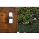 Lutec 5198101118 LED Außenwandleuchte Cyra 1x15W | 3000K | IP54 - 2 rotierende Köpfe