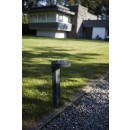 Lutec 6906703335 LED Außenstehleuchte Solar Diso 1x2W | 4000K | IP44 - mit verstellbarem Kopf