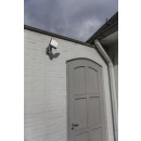 Lutec 6925601345 LED Solar-Außenwandleuchte mit Sensor Sunshine 1x8W | 5000K | IP44 - einschließlich Ladeplatte