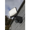 Lutec 6925601345 LED Solar-Außenwandleuchte mit Sensor Sunshine 1x8W | 5000K | IP44 - einschließlich Ladeplatte