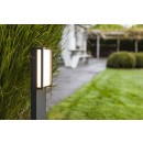 Lutec 7193001118 LED Außenstehleuchte Qubo 1x18W | 3000K | IP54