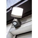 Lutec 7625701345 LED Außenwandleuchte mit Sensor Sunshine 1x12W | 5000K | IP44 - mit verstellbarem Kopf