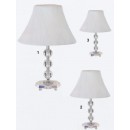Ideal Lux Magie Big TL1 1x60W E27 Tischlampe - Kristall