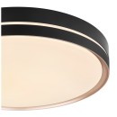 Globo 41759-40 LED-Deckenleuchte Manni 1x40W | 1850lm | 2700-6500K - Fernbedienung, dimmbar, Nachtmodus, Memory-Funktion, schwarz, bronze, weiß, opal