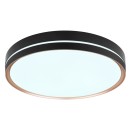 Globo 41759-40 LED-Deckenleuchte Manni 1x40W | 1850lm | 2700-6500K - Fernbedienung, dimmbar, Nachtmodus, Memory-Funktion, schwarz, bronze, weiß, opal