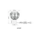 Globo MIKA 15759T Tischlampe E27