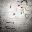 Ideal Lux 009414 Pendelleuchte 1x70W Minal Rosso | E27 - rot